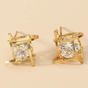 Zircon Stud Earrings